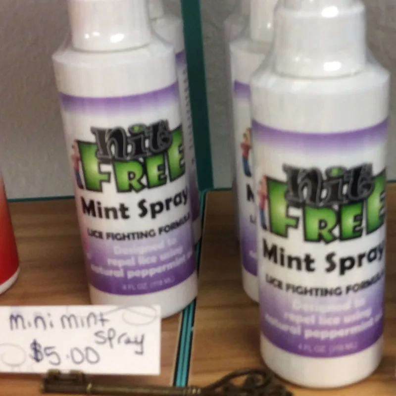 4 oz mint lice repellent spray